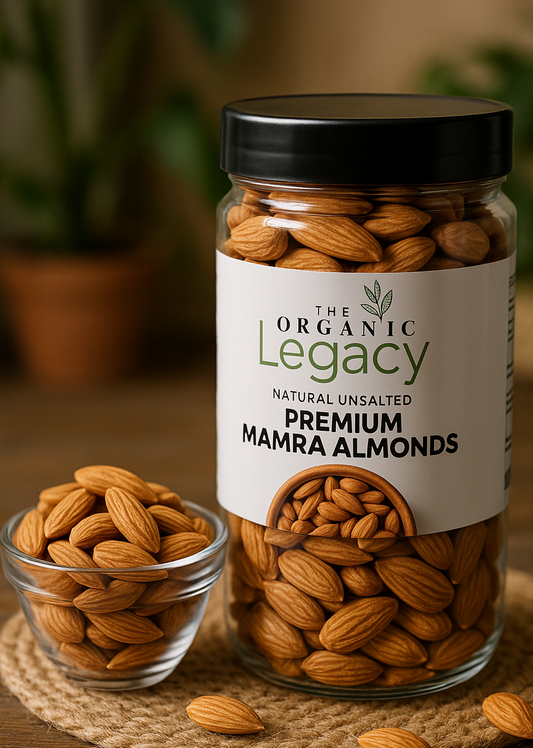 Premium Mamra Almonds – Natural, Unsalted, Handpicked – 200g